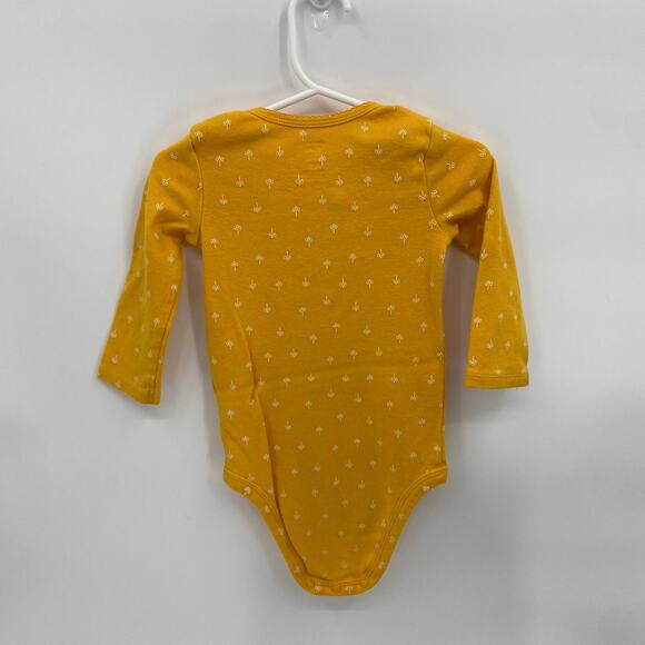 Just one You Yellow Bodysuit Fuzzy Llama Polka Dot size 18 Months - Picture 5 of 5